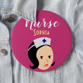 Verpleging kolossaal, 6-inch ronde Button (In situ)