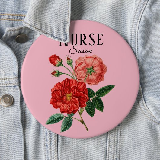 Verpleging kolossaal, 6-inch ronde Button (In situ)