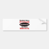 Verpleging met attide bumpersticker (Voorkant)