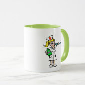 Verpleging met Big Spoon & Liquid Medicinal Mok (Voorkant rechts)