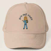 Verpleging op blauwe plekken (Blonde) Trucker Pet (Voorkant)