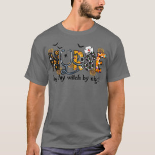 Verpleging per dag getuige bij nachtelijke zuster t-shirt