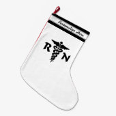 Verpleging RN Verzadiging Grote Kerstsok (Voorkant (Hangend))