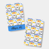 Verpleging Tools op Polka Dots Professional ID Badge (Voor- en achterkant)