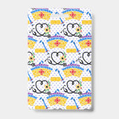 Verpleging Tools op Polka Dots Professional ID Badge (Achterkant)