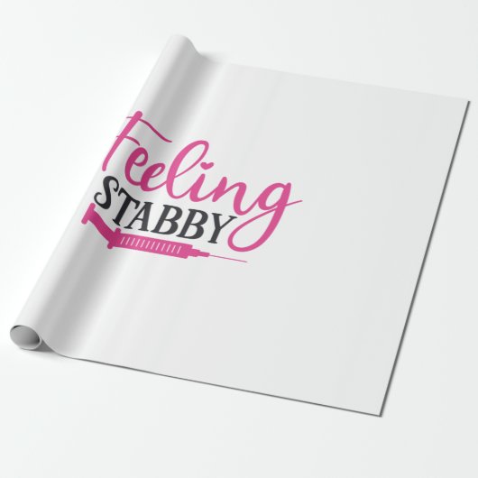 Verpleging van urse cadeau Stabby Verpleging Cadeaupapier (Uitgerold)