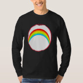 Verpleging voor Beer regenboogBeer Costume Hallowe T-shirt (Voorkant)