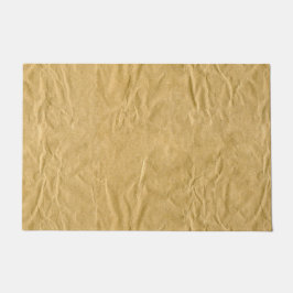 Verplette kartonnen textuur deurmat