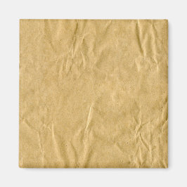 Verplette kartonnen textuur magneet