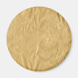 Verplette kartonnen textuur magneet