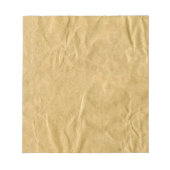 Verplette kartonnen textuur notitieblok (Voorkant)