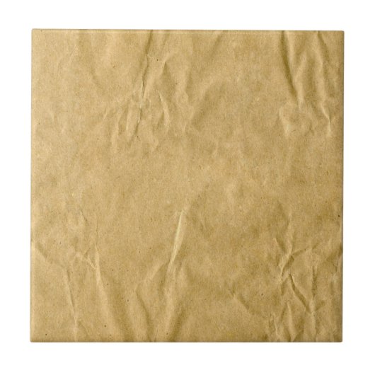 Verplette kartonnen textuur tegeltje (Voorkant)