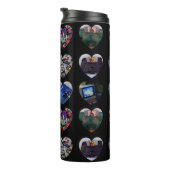 Verplette N64 IsStuffEnough Thermal Tumbler Thermosbeker (Geroteerd rechts)