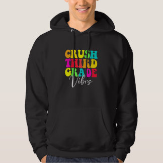 Verpletter 3e Derde Klas Vibe Terug naar School 1e Hoodie
