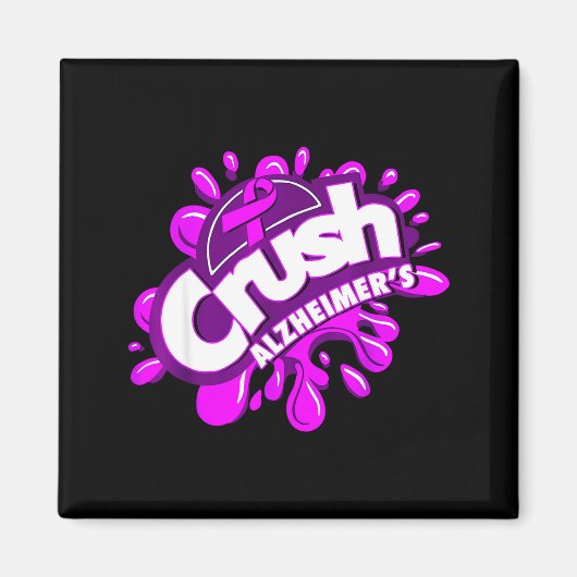 Verpletter Alzheimer Magneet (Voorkant)