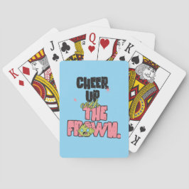 VERPLETTER DE FRONS OPBEUREN POKER SPEELKAARTEN