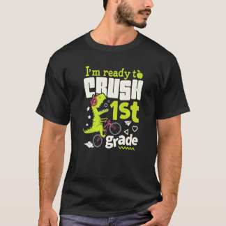 Verpletter de jeugd van het eerste leerjaar met di t-shirt