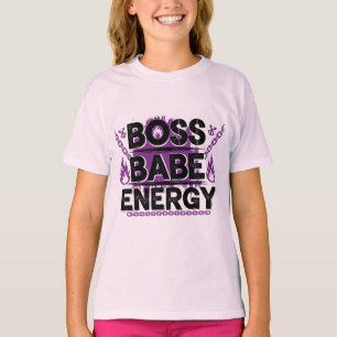 Verpletter elke dag – Boss Babe Energie Shirt