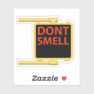 Verpletter geen dwarshellenteken sticker