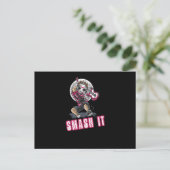 Verpletter het briefkaart (Staand voorkant)