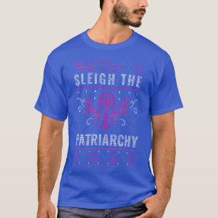 Verpletter het Patriarchaat Grappige Feministische T-shirt