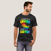 Verpletter Kleuterschool Dinosaur Pop Het Fidget T T-shirt (Voorkant volledig)