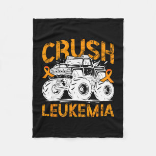 Verpletter leukemie bewustzijn maand leukemie krij fleece deken