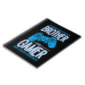 Verpletter twee titels Broer en gamer Notitieboek (Linkerzijde)