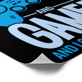 Verpletter twee titels Broer en gamer Poster (Hoek)