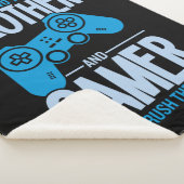 Verpletter twee titels Broer en gamer Sherpa Deken (3/4)