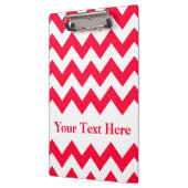 Verpletter Verplette Chevron met aanpasbare tekst Klembord (Links)