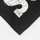 Verpletterd 100 dagen van school monster truck Kin Fleece Deken (Hoek)