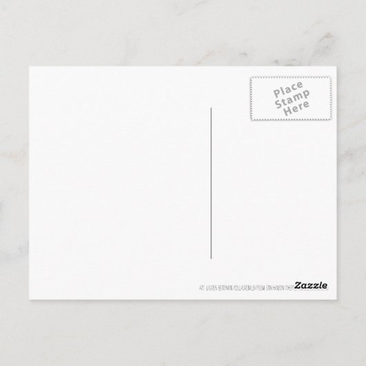 Verpletterd Briefkaart (Achterkant)