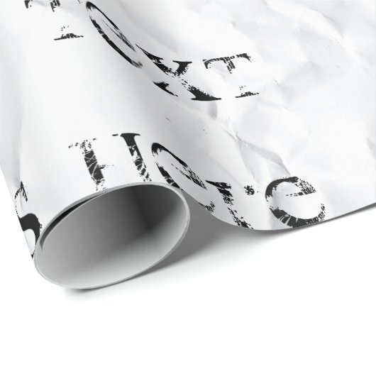 Verpletterd papier met uw zachte tekst (Rol Hoek)