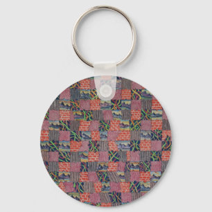 Verpletterd Twee Togetherness Sleutelhanger