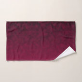Verpletterde bloem bad handdoek (Handdoek)