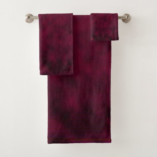 Verpletterde bloem bad handdoek (Insitu)