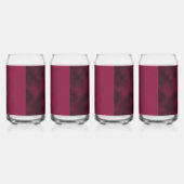 Verpletterde bloem blikvorm glas (Rechts)