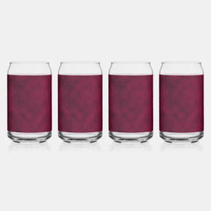 Verpletterde bloem blikvorm glas