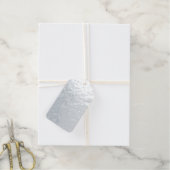 Verpletterde bloem cadeaulabels (Met Koord)