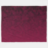 Verpletterde bloem fleece deken (Voorkant (Horizontaal))