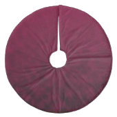 Verpletterde bloem fleece kerstboom rok (Voorkant)