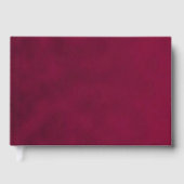 Verpletterde bloem gastenboek (Voorkant)