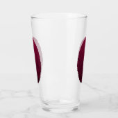 Verpletterde bloem glas (Links)