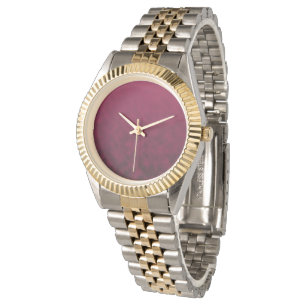 Verpletterde bloem horloge