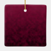 Verpletterde bloem keramisch ornament (Achterkant)