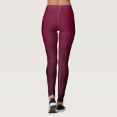 Verpletterde bloem leggings (Achterkant)