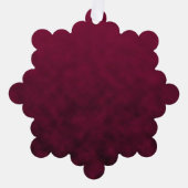 Verpletterde bloem ornament kaart (Voorkant)