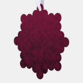 Verpletterde bloem ornament kaart (Links)