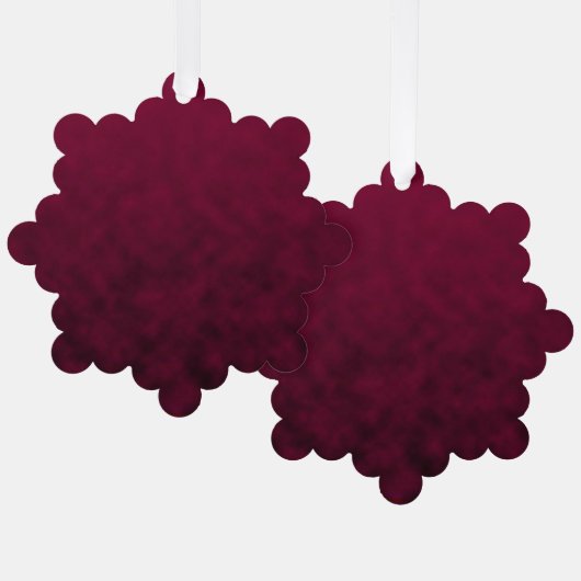 Verpletterde bloem ornament kaart (Voorkant / Achterkant)